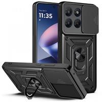 Husa pentru Motorola Moto G47 / G37, Techsuit, CamShield, Negru