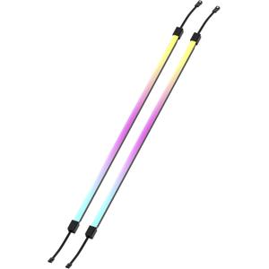 Benzi luminoase LED CORSAIR LS430 Aurora RGB pentru carcasa, 2 bucati, 49 LED-uri/banda