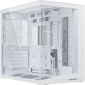 Carcasa Lian Li O11 Dynamic Mini V2, Mini Tower, Sticla securizata (Alb)