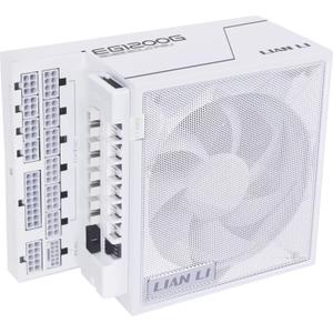 Sursa Lian Li EDGE GOLD 1200 EG1200G, 1200 W, 80 PLUS Gold, PCIe 5.1, ATX 3.1, Full Modulara, Hub USB (Alb)