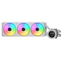 Cooler CPU Cougar Poseidon Vistek ARGB 360, Racire cu lichid, Ventilator Unity 360 ARGB, 2500 RPM (Alb)