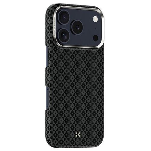 Husa Benks Armor Air Armor Grid Kevlar Magsafe pentru iPhone 17 Pro Max, Negru