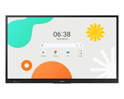 Display interactiv Samsung 65inch Signage Seria WAF LH65WAFWLGCXEN, 4K UHD (3840 x 2160), 40 puncte, Wi-Fi 5, Bluetooth, 8 ms, Android – Standard