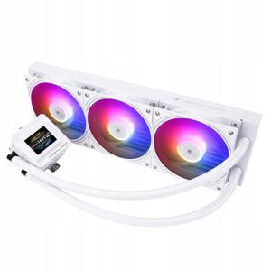 Cooler CPU AIO Thermalright Frozen Warframe 360 SE ARGB, Racire cu lichid, 360mm, 3x TL-P12-S 120mm, S-FDB, 4-PIN (Alb)
