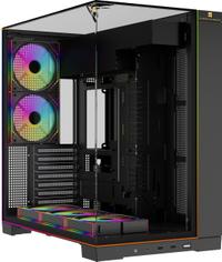 Carcasa Thermalright A70 ARGB FAN, ATX, ABS + SPCC + Sticla securizata, Vedere ultra-panoramica 270, 5 ventilatoare incluse (Negru)