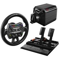 Volan cu pedale si baza Asetek SimSports Initium Racing Bundle, PC (Negru)