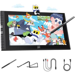 Tableta Grafica XP-PEN Artist 12 GEN 3, 11.9" Full HD, 16384 niveluri presiune, IPS, 16:9, 5080 LPI, X4 Smart Chip Stylus, Roata Dial + 8 butoane rapide, Negru