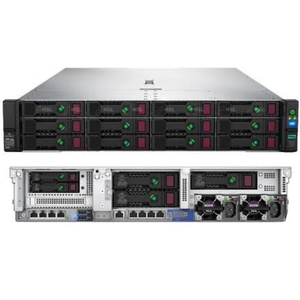 Server Refurbished Server Storage Refurbished HP ProLiant DL380 G10, 2 x Intel Xeon Gold 6246 12-Core 3.3 - 4.2GHz, 128GB DDR4, 2 x SSD 1TB SATA Kingston KC600 + 6 x 8TB HDD SATA-Nou, Raid HP P408i-a SR, 4 x Gbit, 19 lff + 2 sff, 2 x Surse 800W HS