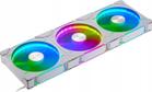 Ventilatoare Phanteks D30-140, 140mm, D-RGB, Set 3 bucati (Alb)
