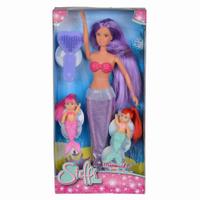 Set de joaca Steffi Love Mermaid Twins, cu corp mov