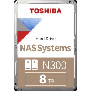 HDD Toshiba N300 NAS 8TB SATA-III 7200RPM 512MB