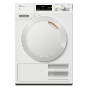 Uscator de rufe cu pompa de caldura Miele TCA230WP Active T1, clasa energetica E, 7 kg, EcoDry, FragnanceDos, PerfectDry, EasyControl (Alb)