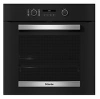 Cuptor incorporabil Miele H 2467 BP ED-LOOK, Electric, 76 l, Autocuratare pirolitica, EasyControl Plus, WiFi Miele@home, Grill, Clasa A+ (Negru)