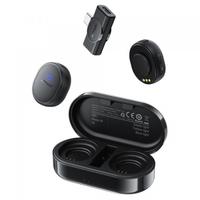 Lavaliera Acefast R3, USB-C, Set 2 bucati, Neagra
