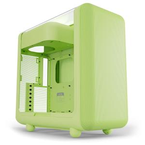Carcasa HYTE X50, ATX Mid Tower, Sticla securizata, 7 sloturi expansiune, USB-C/USB-A (Verde)