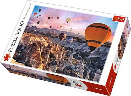 Puzzle Trefl In aer cu balonul, 3000 de piese