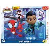 Puzzle Trefl Spiderman Saritura de Paianjen, 25 de piese