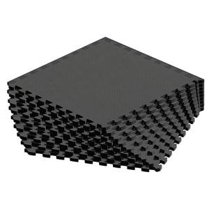 Saltea fitness Rebel RBA-3153-9, puzzle, 9 piese, 60 x 60 cm (Negru)