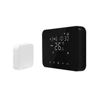 Termostat iSnatch Smart Soft Touch K-49683041, Wi-Fi, Zigbee 3.0, Senzor integrat NTC (Negru)