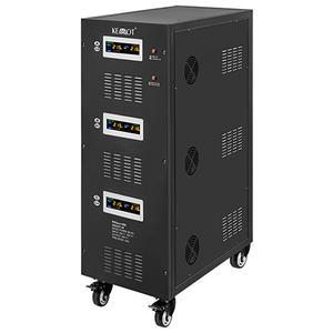 Stabilizator servomotor trifazat KEMOT PROavr-60k, 60000 VA, Afisaj LCD (Negru)