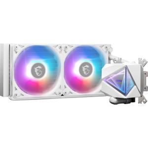 Cooler CPU MSI MAG CORELIQUID I240, Racire cu lichid, AIO 240mm, RGB, Intel/ AMD (Alb)