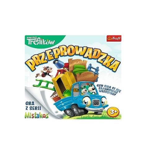 Joc de societate Trefl Moving with the Treflik Family, 3 ani+, Multicolor