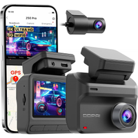 Camera Auto Fata Spate DDPAI Z50 Pro Dual, 4K, Wi-Fi, GPS, Afisaj 3" (Negru)