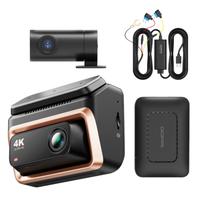 Camera Auto Fata Spate DDPAI Z60 Pro 4G, 4K, Wi-Fi, GPS, Afisaj 3", F1.75, FOV 138 grade (Negru/Auriu)