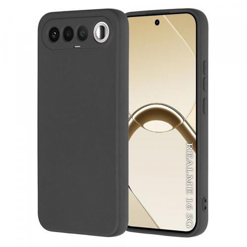 Husa pentru Realme 16, Techsuit, SoftFlex, Neagra