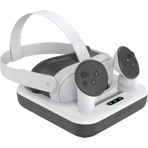 Dock de incarcare Venom VS4210 pentru Meta Oculus Quest 3, Alb