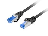 Patch cord Cat.6A S/FTP LSZH CCA 1,5 m, Negru