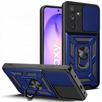 Husa pentru Samsung Galaxy S26 FE / S25 FE, Techsuit, CamShield, Albastra