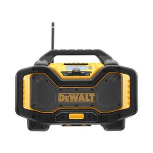 Radio cu statie de incarcare pentru acumulatori XR Li-Ion 18/54 V, DeWALT DCR027, fara acumulatori si incarcator