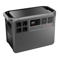 Statie de incarcare portabila DJI Power 2000, 2048 Wh, 3000 W, LMFP, Wi-Fi, Bluetooth, 1x AC Input, 2x SDC, 4x AC Output, 4x USB-A, 4x USB-C (Negru)