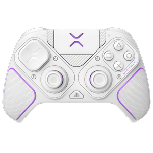 Controller Wireless Modular PDP Victrix Pro Hybrid, 2.4G/USB-C, Compatibil PC, PlayStation 4, PlayStation 5 (Alb/Violet)