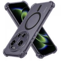 Husa MagSafe pentru Xiaomi 17 Ultra, Techsuit, Shockproof, Transparent/Fumuriu