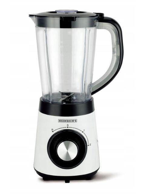 Blender de masa HEINRICH'S HPM 8164, 500 W, Cana 1.5 L, 3 viteze, 24000 RPM (Alb)