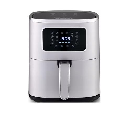 Friteuza cu aer cald HEINRICH'S HFR 8216, 1450W, 6 programe presetate, 5.0L (Argintiu)
