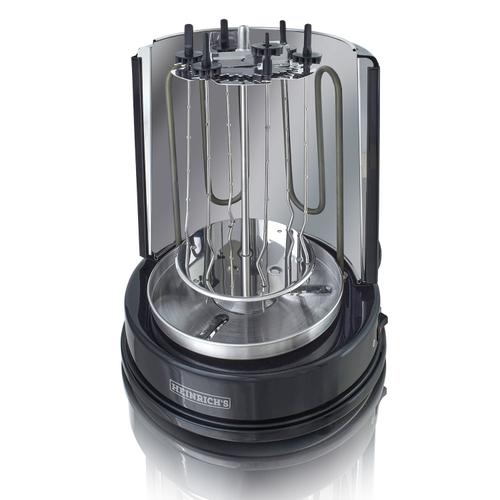 Gratar vertical HEINRICH'S HDG 8687, 1400 W (Negru)