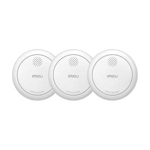 Kit detectori fum smart IMOU ZSM1-EU, 85dB, Zigbee, 2.4 Ghz, 130 m, 3 bucati