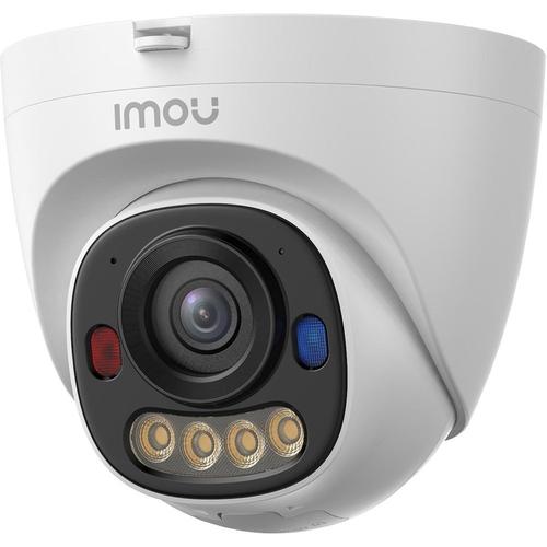 Camera supraveghere IP Dome Imou PS8D Active Deterrence AOR IPC-PS8DP-3V0-0280B, 3 MP, 2.8 mm, IR/lumina alba 30 m, smart night vision, microfon, slot card, lumina avertizare, detectie om/vehicul, always on record, PoE