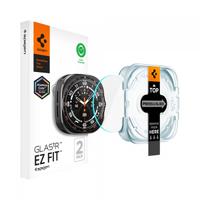 Folie Protectie Spigen AGL11758 GlastR EZ FIT pentru Samsung Galaxy Watch Ultra2, Sticla Securizata, Set 2 bucati