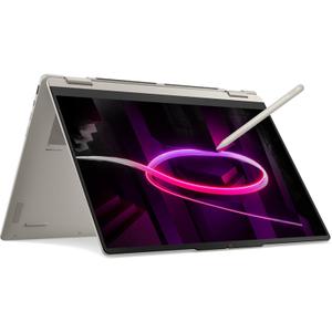 Laptop 2in1 Lenovo Yoga 7 16AGP11 (Procesor AMD Ryzen™ AI 5 435 (8M Cache, up to 4.5 GHz) 16" WUXGA OLED Touch, 16GB LPDDR5X, 512GB SSD, AMD Radeon 840M, Windows 11 Home, Crem)