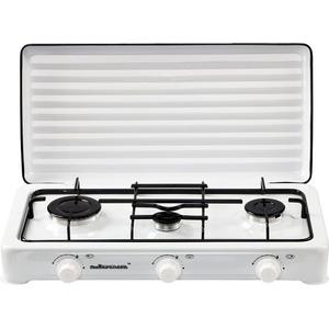Aragaz portabil Ravanson K-0T3B, 3 zone, 4.3 kW, (Alb)