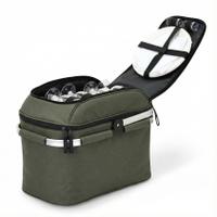 Cos pentru picnic Livoo SEP117VE, 4 persoane, 29 accesorii, 23 l, termoizolat, Verde