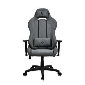 Scaun Gaming Arozzi Torretta Soft Fabric V2 ASH, Max 120 kg, Cotiere 3D, Clasa 4, Reglabil (Gri)
