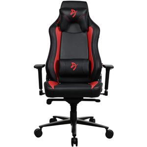 Scaung Gaming Arozzi Vernazza SoftPU, Max 145 kg, Perna lombara si pentru cap (Rosu/Negru)