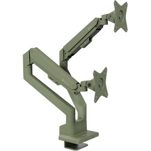 Suport de birou pentru monitoare, 2 brate, Arozzi TIS Alzare Neo Duo, 17"-32", max 9 kg, VESA 75 x 75 / 100 x 100 (Verde)