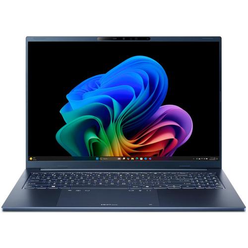 Acer Swift GO 16 AI SFG16-A71 (Procesor AMD Ryzen™ Al 5 430 (8M Cache, up to 4.5 GHz), 16inch WUXGA OLED, 16GB LPDDR5X, 512GB SSD, AMD Radeon™ 840M Graphics, Win 11 Home, Albastru)