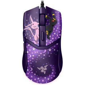 Mouse gaming Razer Cobra Pokemon Espeon & Umbreon Edition, 8500 dpi, 6 butoane de control personalizabile, Iluminare RGB (Mov)